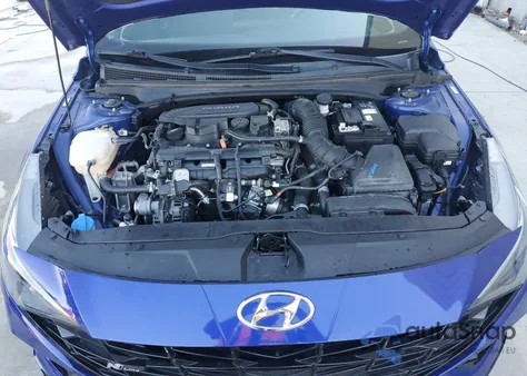 2021 Hyundai Elantra N Line from USA, damaged, VIN KMHLR4AF9MU108995